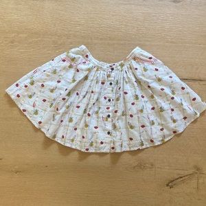 Adorable Velveteen brand Little girls skirt size 6